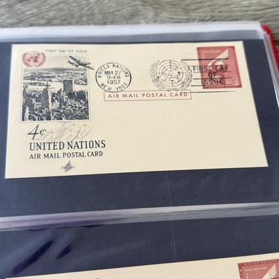 LOT 88K: Collection of First Day Issue Stamp Covers in Book