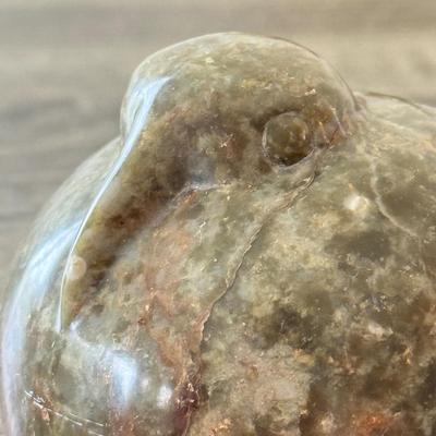 LOT 89K: Artist Singed Carved Stone / Marble Sculptures made in Zimbabwe