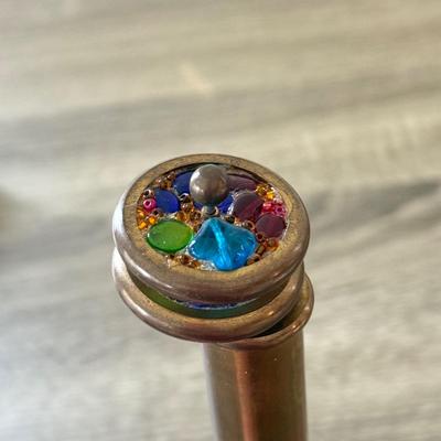 LOT 93K: Vintage Brass Kaleidoscopes