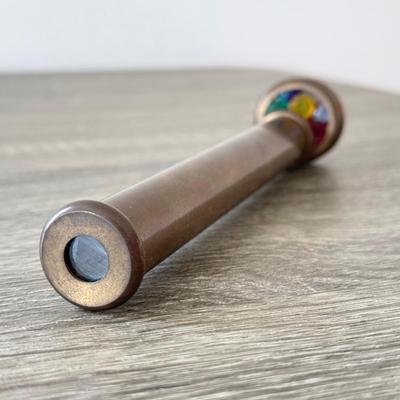LOT 93K: Vintage Brass Kaleidoscopes