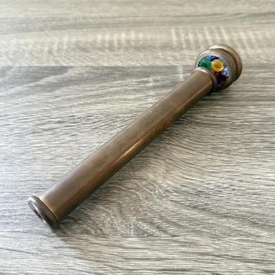 LOT 93K: Vintage Brass Kaleidoscopes