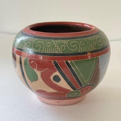 LOT 95K: Large Signed Vase & Small Unmarked Vase