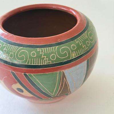 LOT 95K: Large Signed Vase & Small Unmarked Vase