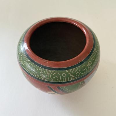 LOT 95K: Large Signed Vase & Small Unmarked Vase