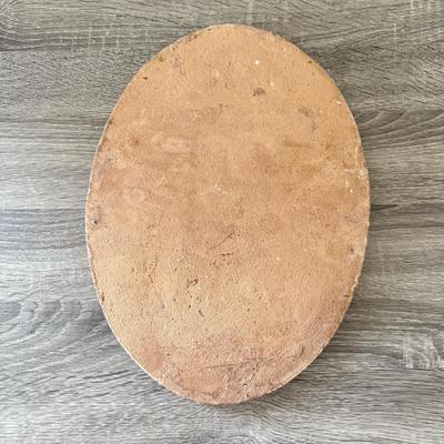 LOT 97K: Painted Stone Bird Oval & Mixed Media Bird Artwork