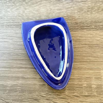 LOT 112K: Vintage Art Deco Cobalt Blue MMA Italy Pitcher