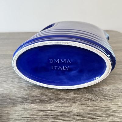 LOT 112K: Vintage Art Deco Cobalt Blue MMA Italy Pitcher