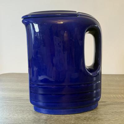 LOT 112K: Vintage Art Deco Cobalt Blue MMA Italy Pitcher