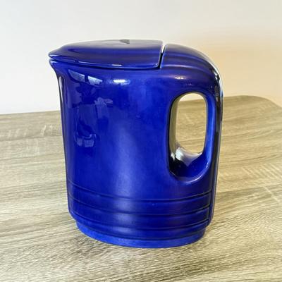 LOT 112K: Vintage Art Deco Cobalt Blue MMA Italy Pitcher