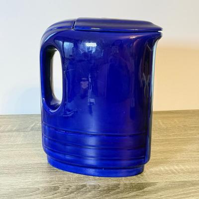 LOT 112K: Vintage Art Deco Cobalt Blue MMA Italy Pitcher