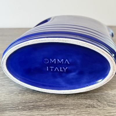 LOT 112K: Vintage Art Deco Cobalt Blue MMA Italy Pitcher