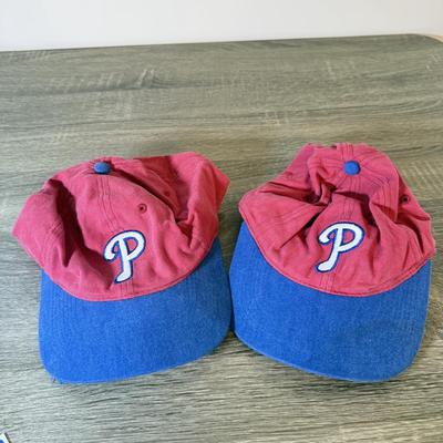 LOT 115K: MLB Philadelphia Phillies Baseball Caps