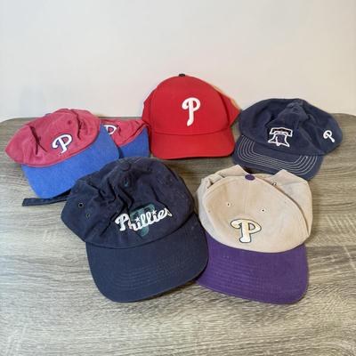 LOT 115K: MLB Philadelphia Phillies Baseball Caps