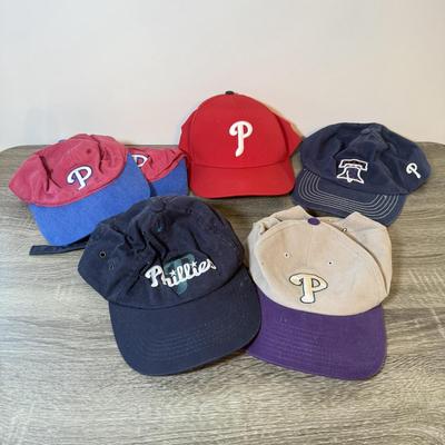 LOT 115K: MLB Philadelphia Phillies Baseball Caps