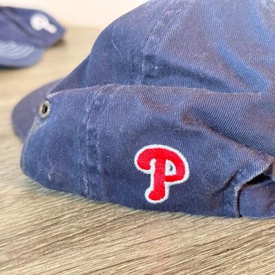 LOT 115K: MLB Philadelphia Phillies Baseball Caps