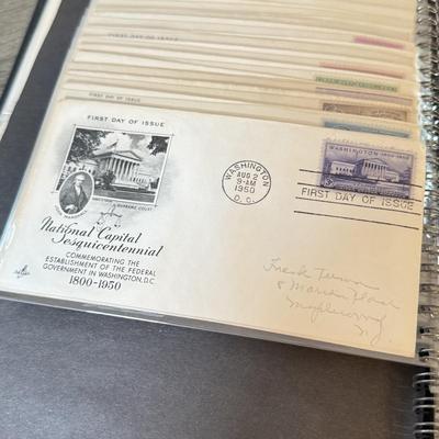 LOT 117K: Collection of First Day Stamp Covers (mostly 1950s)