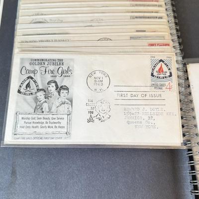 LOT 119K: Collection of First Day Issue Stamp Covers (mostly 1950s-1960s)
