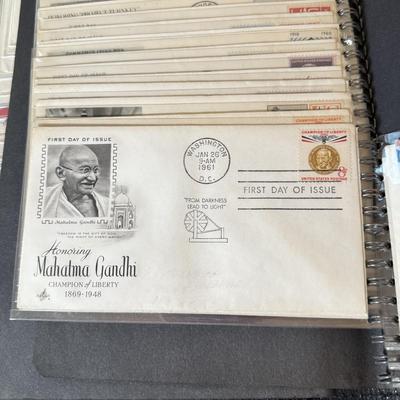 LOT 119K: Collection of First Day Issue Stamp Covers (mostly 1950s-1960s)