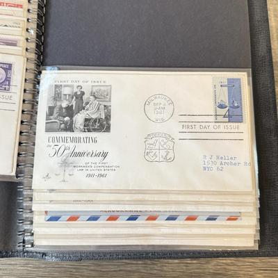 LOT 119K: Collection of First Day Issue Stamp Covers (mostly 1950s-1960s)
