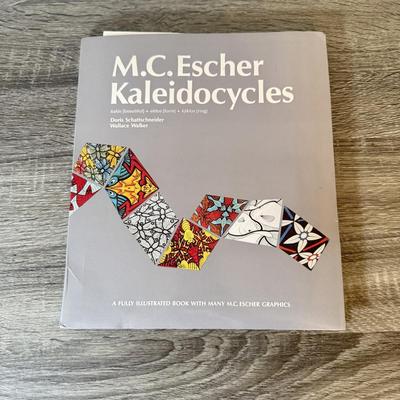 LOT 142K: MC Escher Kaleidocycles Book & Collection of Kaleidoscopes