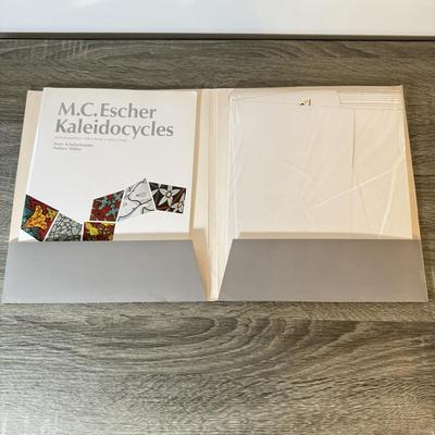 LOT 142K: MC Escher Kaleidocycles Book & Collection of Kaleidoscopes