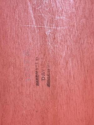 LOT 144K: Wooden Tray Hand Made in Jerusalem & Plastic Placemats from Israel Museum & National Parks Authority