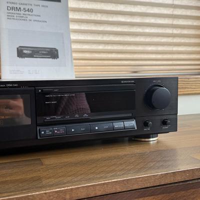 LOT 151F: Denon Stereo Cassette Tape Deck Model DRM-540