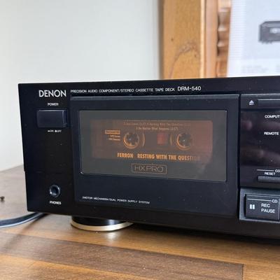 LOT 151F: Denon Stereo Cassette Tape Deck Model DRM-540