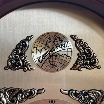 LOT 154F: Strausburg Manor Tempus Fugit Quartz Mantle Clock