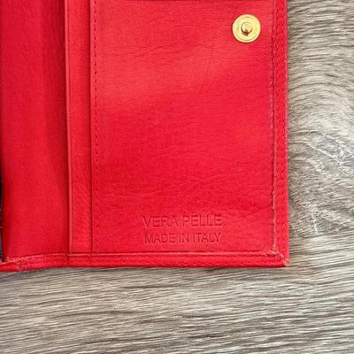 LOT 157K: Red Ladies’ Wallets: Mushroom, Anne Klein & More