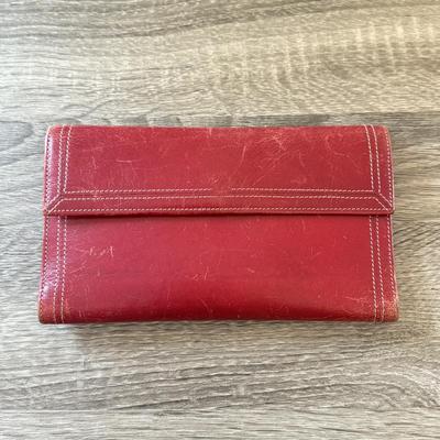 LOT 157K: Red Ladies’ Wallets: Mushroom, Anne Klein & More