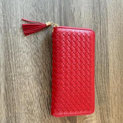 LOT 157K: Red Ladies’ Wallets: Mushroom, Anne Klein & More