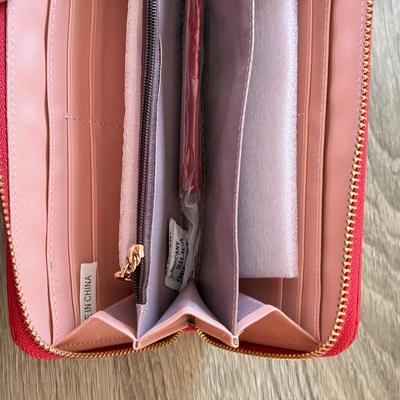 LOT 157K: Red Ladies’ Wallets: Mushroom, Anne Klein & More