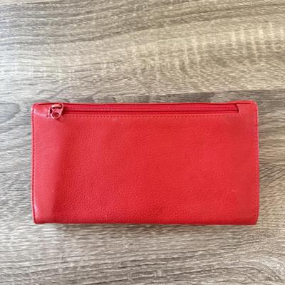 LOT 157K: Red Ladies’ Wallets: Mushroom, Anne Klein & More
