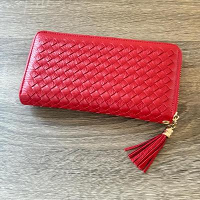 LOT 157K: Red Ladies’ Wallets: Mushroom, Anne Klein & More