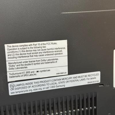 LOT 159F: Samsung TV Model LN-T2342H