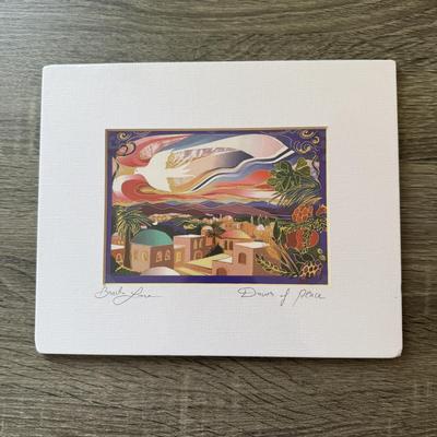 LOT 160: Matted Art Prints w/ Artist Signatures