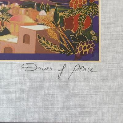 LOT 160: Matted Art Prints w/ Artist Signatures