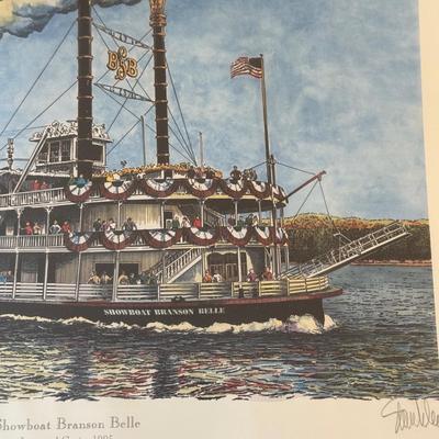 LOT 160: Matted Art Prints w/ Artist Signatures