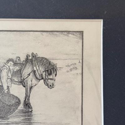 LOT 160: Matted Art Prints w/ Artist Signatures