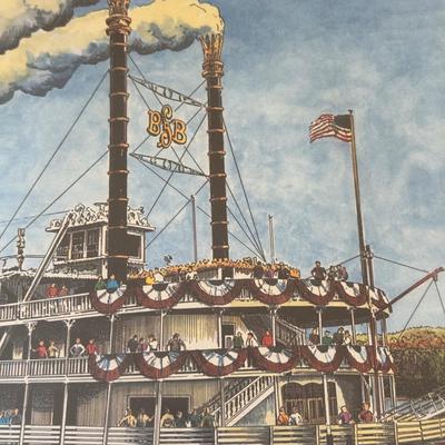 LOT 160: Matted Art Prints w/ Artist Signatures