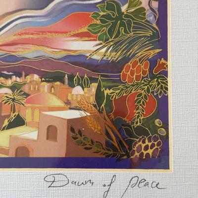 LOT 160: Matted Art Prints w/ Artist Signatures