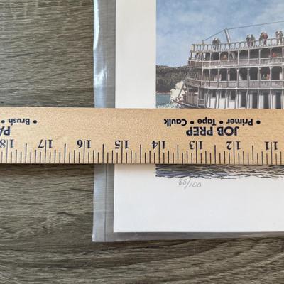 LOT 160: Matted Art Prints w/ Artist Signatures