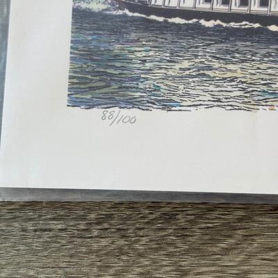 LOT 160: Matted Art Prints w/ Artist Signatures