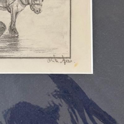 LOT 160: Matted Art Prints w/ Artist Signatures