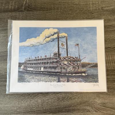 LOT 160: Matted Art Prints w/ Artist Signatures