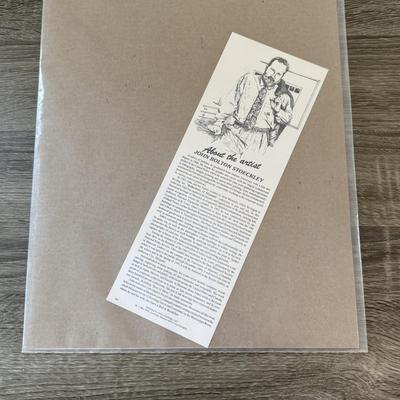 LOT 160: Matted Art Prints w/ Artist Signatures