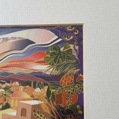 LOT 160: Matted Art Prints w/ Artist Signatures