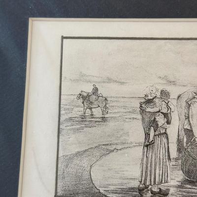 LOT 160: Matted Art Prints w/ Artist Signatures