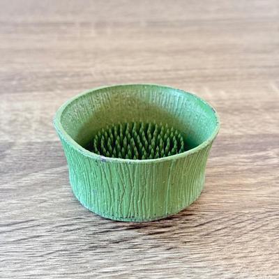 LOT 181K: Lucky Metal Grasshopper, Metal Flower Frog & Stone Sculpture